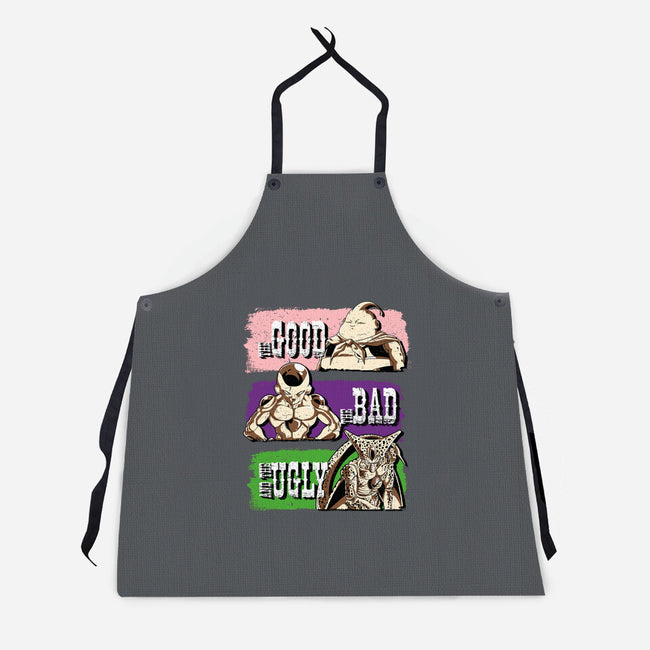 Good Bad Ugly DBZ-Unisex-Kitchen-Apron-Diego Oliver