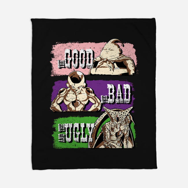 Good Bad Ugly DBZ-None-Fleece-Blanket-Diego Oliver