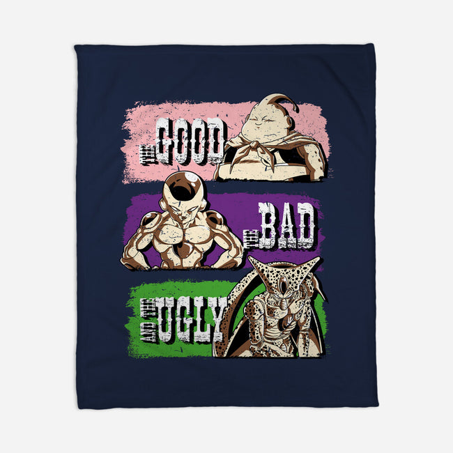 Good Bad Ugly DBZ-None-Fleece-Blanket-Diego Oliver