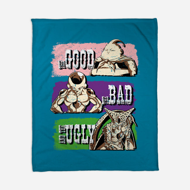 Good Bad Ugly DBZ-None-Fleece-Blanket-Diego Oliver