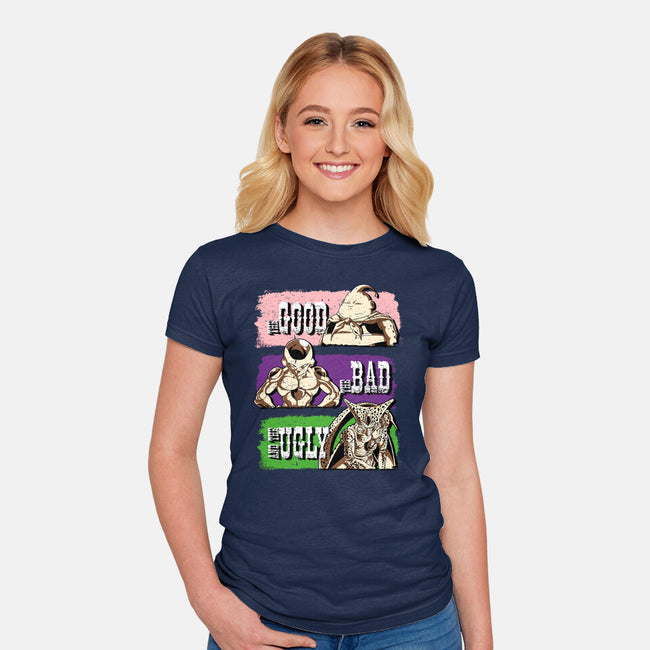 Good Bad Ugly DBZ-Womens-Fitted-Tee-Diego Oliver
