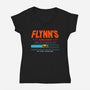 Enter The Grid 82-Womens-V-Neck-Tee-retrodivision
