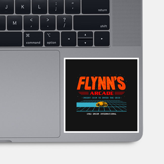 Enter The Grid 82-None-Glossy-Sticker-retrodivision