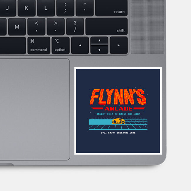 Enter The Grid 82-None-Glossy-Sticker-retrodivision