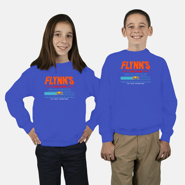 Enter The Grid 82-Youth-Crew Neck-Sweatshirt-retrodivision