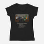 Greedo Demands Payment-Womens-V-Neck-Tee-kg07
