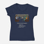 Greedo Demands Payment-Womens-V-Neck-Tee-kg07