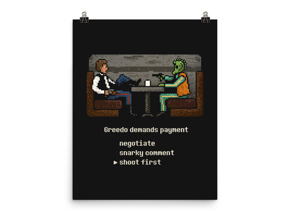 Greedo Demands Payment