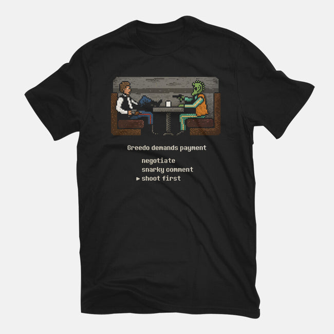 Greedo Demands Payment-Unisex-Basic-Tee-kg07