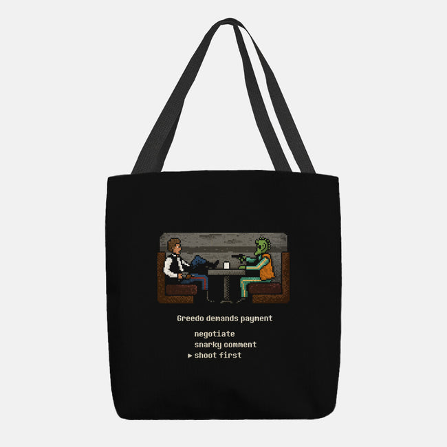 Greedo Demands Payment-None-Basic Tote-Bag-kg07