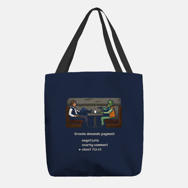 Greedo Demands Payment-None-Basic Tote-Bag-kg07