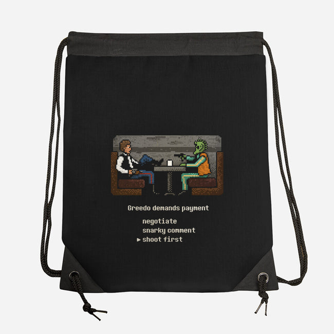 Greedo Demands Payment-None-Drawstring-Bag-kg07