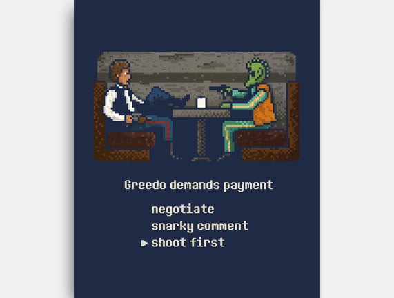 Greedo Demands Payment