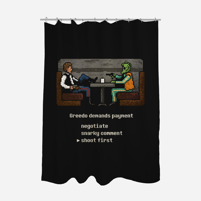 Greedo Demands Payment-None-Polyester-Shower Curtain-kg07