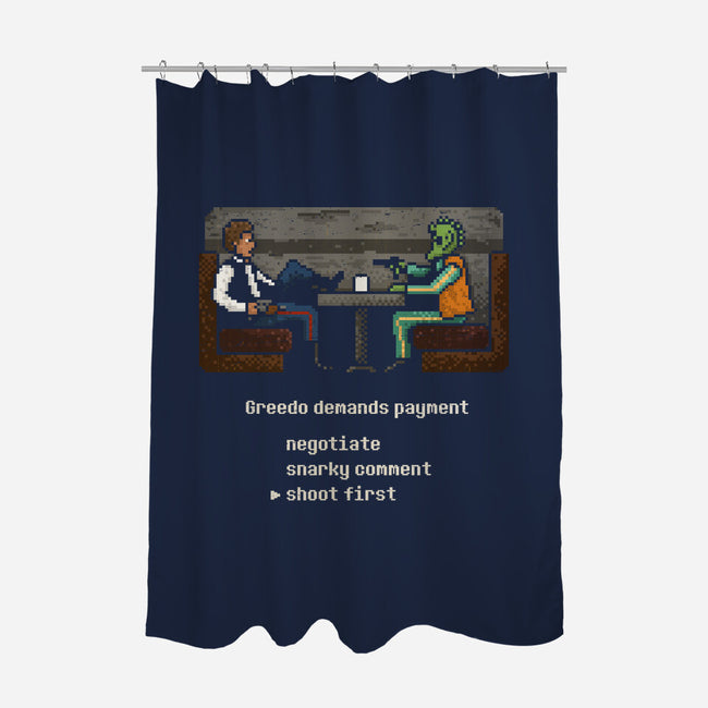Greedo Demands Payment-None-Polyester-Shower Curtain-kg07