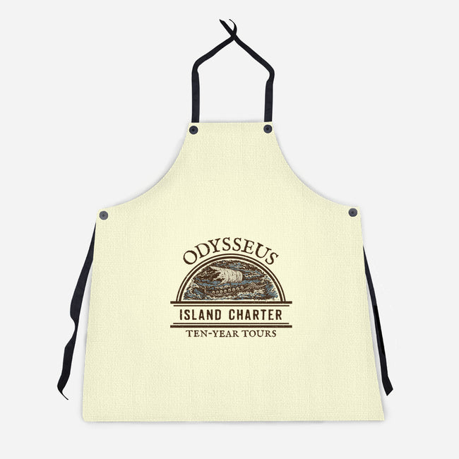 Ten-Year Boat Tours-Unisex-Kitchen-Apron-kg07