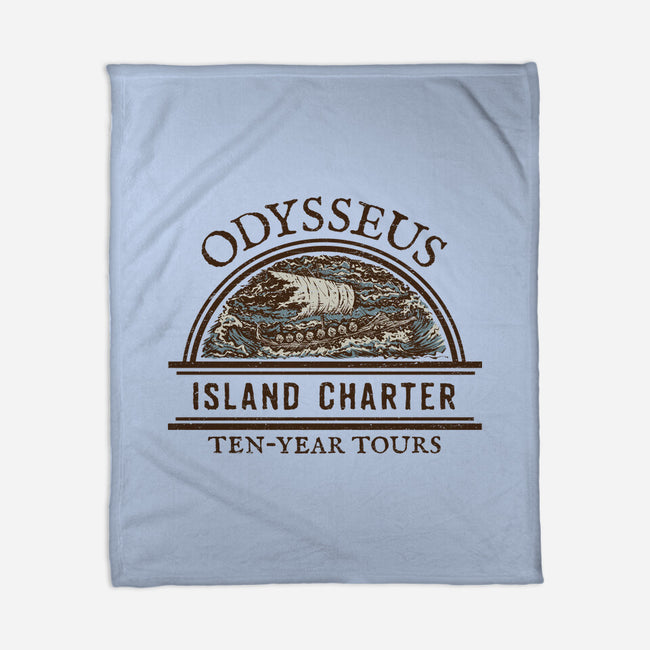 Ten-Year Boat Tours-None-Fleece-Blanket-kg07