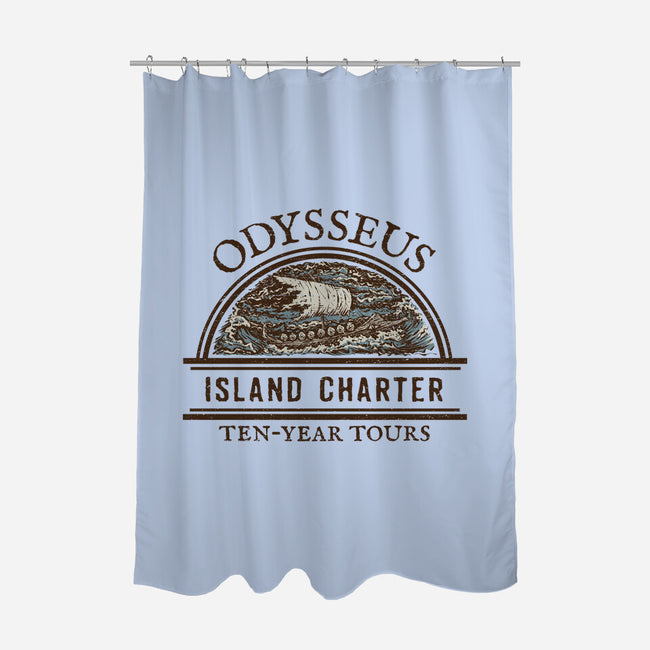 Ten-Year Boat Tours-None-Polyester-Shower Curtain-kg07