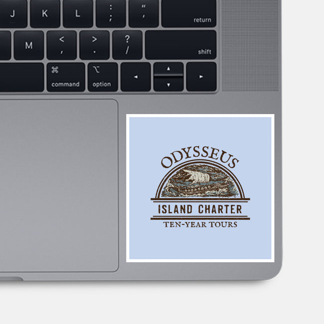 Ten-Year Boat Tours-None-Glossy-Sticker-kg07