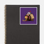 Happiness Is Considering The Coconut-None-Glossy-Sticker-DrawnByBryan