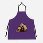Happiness Is Considering The Coconut-Unisex-Kitchen-Apron-DrawnByBryan