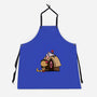 Happiness Is Considering The Coconut-Unisex-Kitchen-Apron-DrawnByBryan