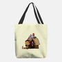 Happiness Is Considering The Coconut-None-Basic Tote-Bag-DrawnByBryan