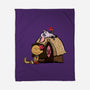 Happiness Is Considering The Coconut-None-Fleece-Blanket-DrawnByBryan