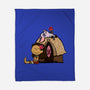 Happiness Is Considering The Coconut-None-Fleece-Blanket-DrawnByBryan