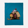 Happiness Is Considering The Coconut-None-Fleece-Blanket-DrawnByBryan
