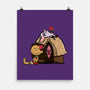 Happiness Is Considering The Coconut-None-Matte-Poster-DrawnByBryan