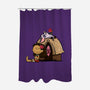 Happiness Is Considering The Coconut-None-Polyester-Shower Curtain-DrawnByBryan