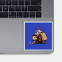 Happiness Is Considering The Coconut-None-Glossy-Sticker-DrawnByBryan