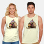 Happiness Is Considering The Coconut-Unisex-Basic-Tank-DrawnByBryan