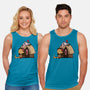 Happiness Is Considering The Coconut-Unisex-Basic-Tank-DrawnByBryan