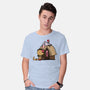 Happiness Is Considering The Coconut-Mens-Basic-Tee-DrawnByBryan