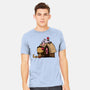 Happiness Is Considering The Coconut-Mens-Heavyweight-Tee-DrawnByBryan