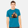 Happiness Is Considering The Coconut-Mens-Heavyweight-Tee-DrawnByBryan