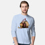 Happiness Is Considering The Coconut-Mens-Long Sleeved-Tee-DrawnByBryan