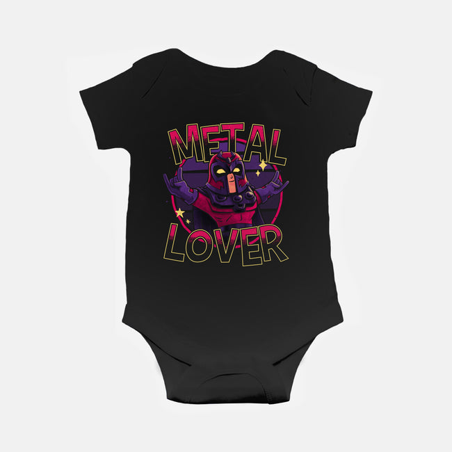 Metal Lover-Baby-Basic-Onesie-teesgeex