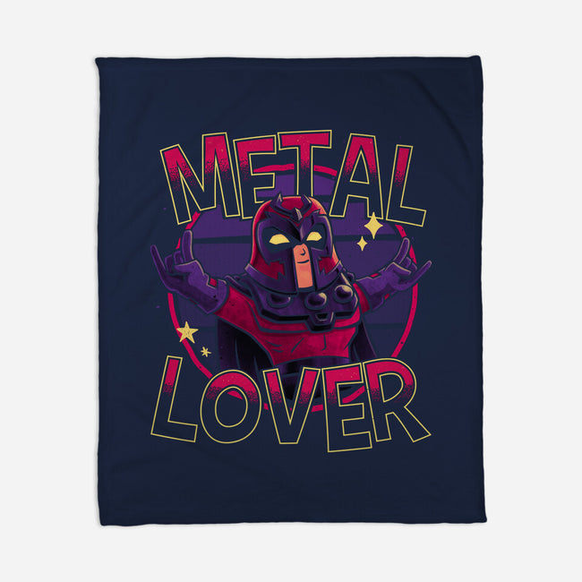 Metal Lover-None-Fleece-Blanket-teesgeex