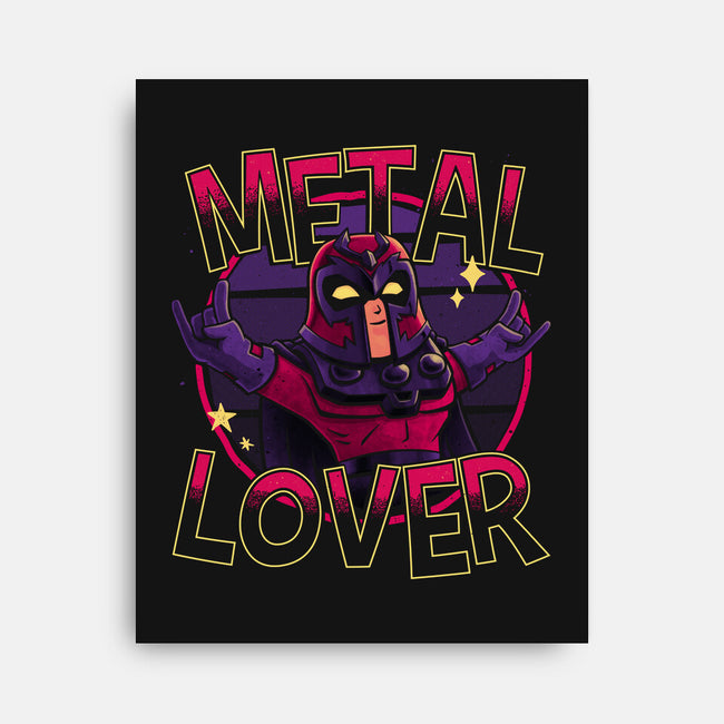 Metal Lover-None-Stretched-Canvas-teesgeex