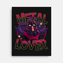 Metal Lover-None-Stretched-Canvas-teesgeex