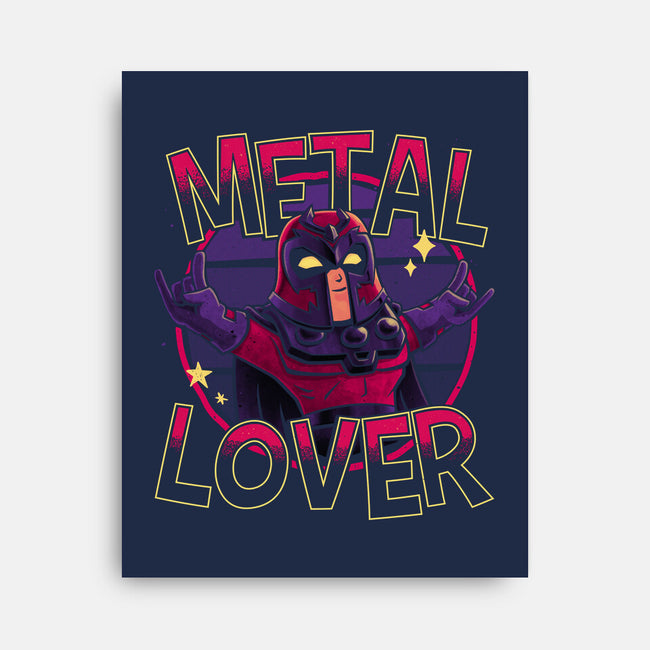 Metal Lover-None-Stretched-Canvas-teesgeex