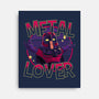 Metal Lover-None-Stretched-Canvas-teesgeex