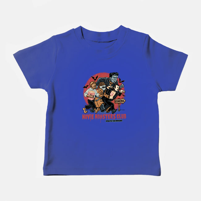 Movie Monsters Club-Baby-Basic-Tee-glitchygorilla