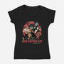 Movie Monsters Club-Womens-V-Neck-Tee-glitchygorilla