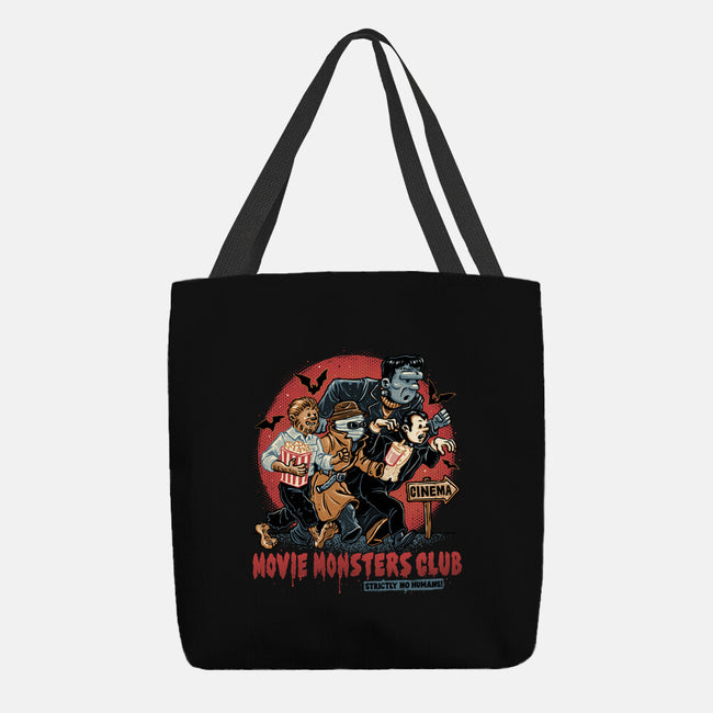 Movie Monsters Club-None-Basic Tote-Bag-glitchygorilla