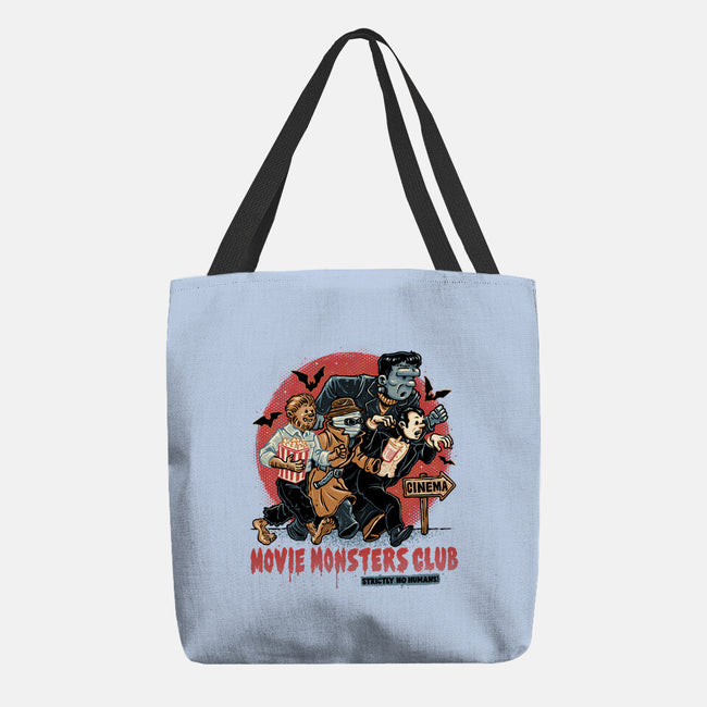 Movie Monsters Club-None-Basic Tote-Bag-glitchygorilla