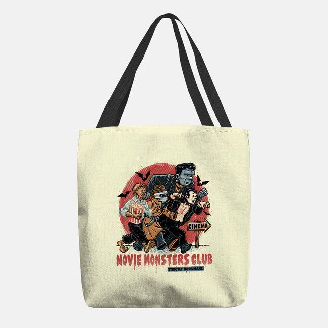 Movie Monsters Club-None-Basic Tote-Bag-glitchygorilla